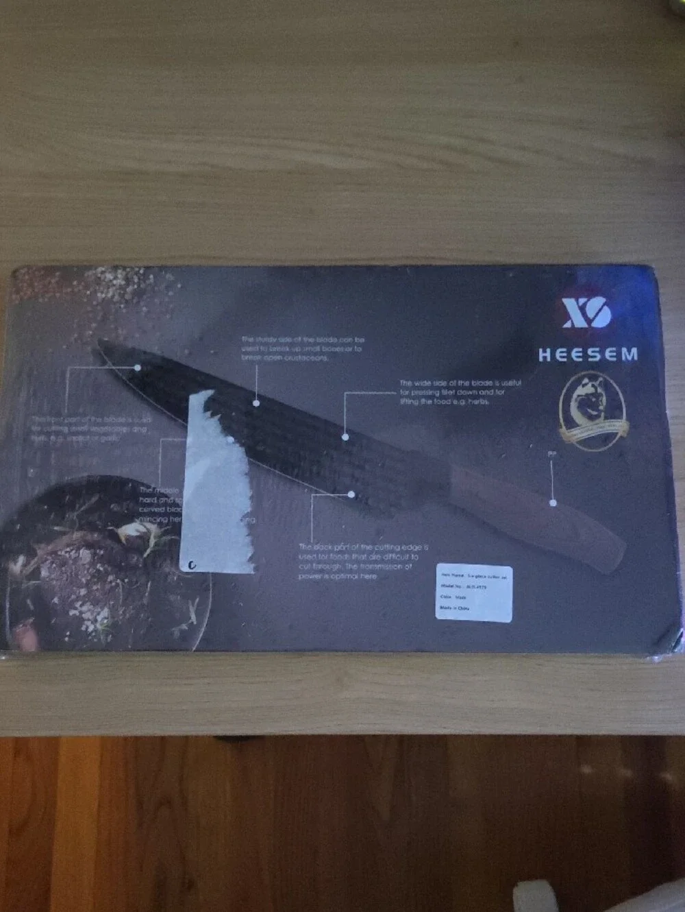 Black Knife Set with Ceramic Peeler and Scissors